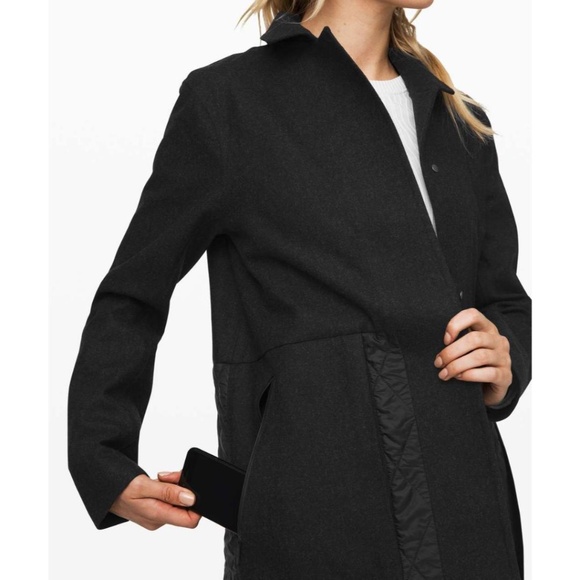 Lululemon Roam Far Wool Coat - Picture 2 of 14